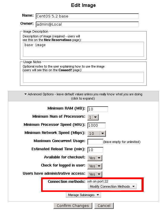 connect method region highlighted